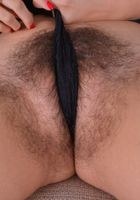 Aali spreads her hairy twat., Aali Rousseau (aul001) ATK Natural & Hairy: Aali Rousseau (Aali spreads her hairy twat.)