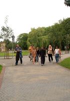 Sexy babe Eva is naked and walking through town, Eva (eva027) ATK Exotics: Eva (Sexy babe Eva is naked and walking through town)