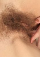 ATK Natural & Hairy: Lillian (Lillian fingers her tight hairy snatch)