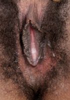 Black model Minke spreads her pussy, Minke (min011) ATK Natural & Hairy: Minke (Black model Minke spreads her pussy)