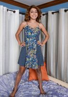 Sarai Keef, a Beauty in a Floral Dress, Alicia Allen (sar092) ATK Galleria: Alicia Allen (Sarai Keef, a Beauty in a Floral Dress)